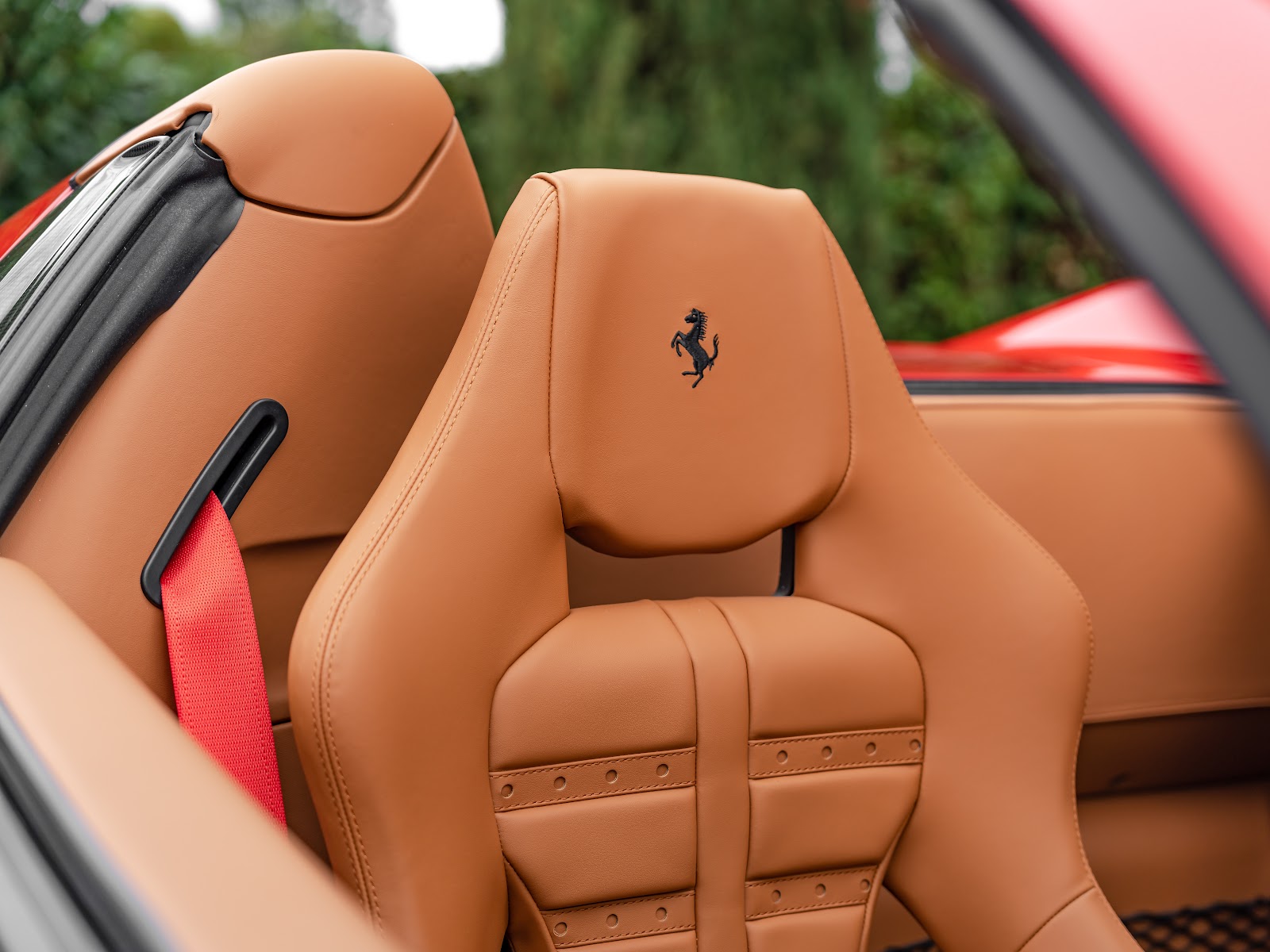 Ferrari 488 Pista Spider - Bring a Trailer Listing (Interior)